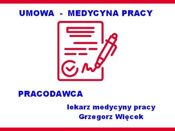 umowa z lekarzem medycyny pracy Olsztyn